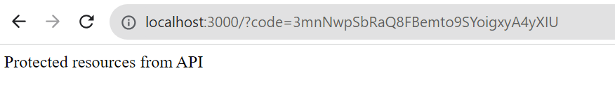 La réponse du service backend